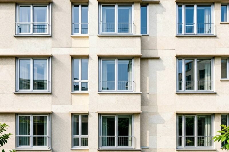 case apartment window