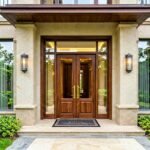 case villa entrance