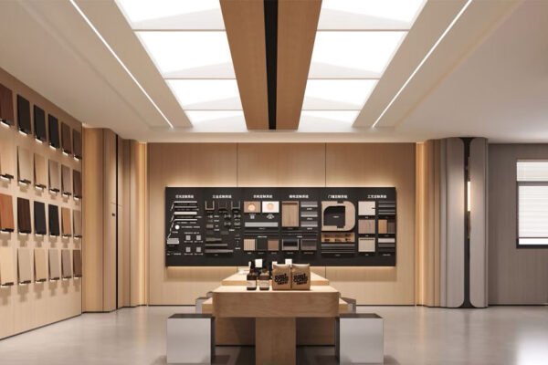 wall panel showroom 1
